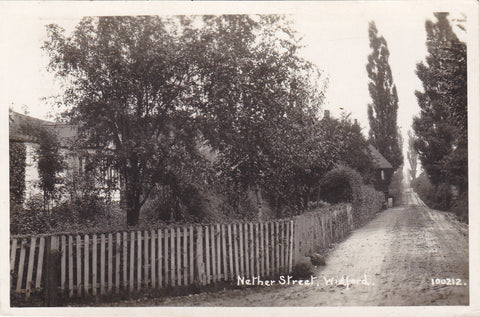 1925 postcard of Nether Street, Widford in Essex