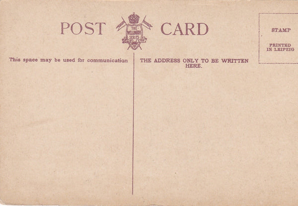 GREETINGS FROM WOOLACOMBE - EARLY 1900s HERALDIC POSTCARD (ref 3101/18)